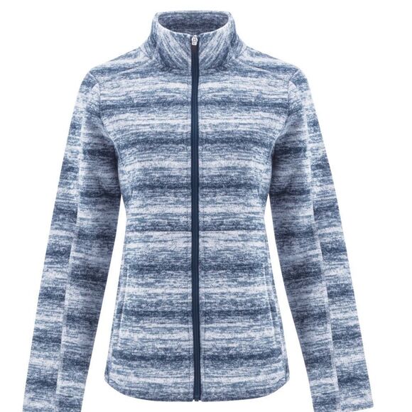 Eddie Bauer Blue Ombré Knit Jacket Size M D28 - Picture 1 of 6